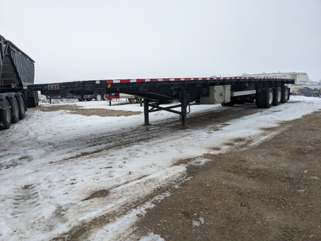 2023 53 Ft Highboy Tridem Flatdeck - Rent to Own in Heavy Trucks in Red Deer