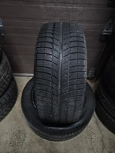 Good pair of Michelin X-Ice 3 winter tires. 2 x 255/45/18 7/32nd tread remaining You can reach me at...