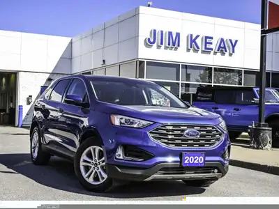 Experience confidence and capability with the 2020 Ford Edge SEL, now available at Jim Keay Ford in...