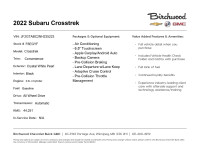 Embark on your next adventure with this lightly used 2022 Subaru Crosstrek! Perfect for the urban ex... (image 1)