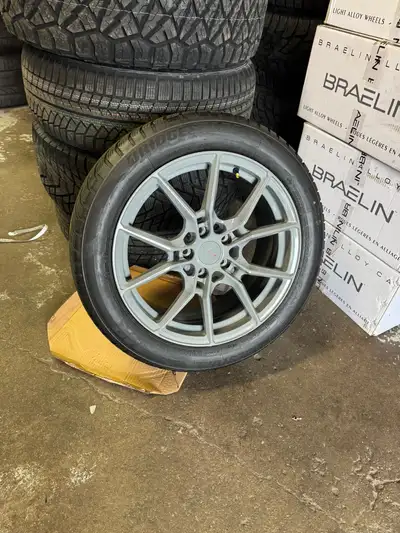 4 New 18 TSW Neptune Wheels w/ 225/50R18 Bridgestone Blizzak Winter Tires 5 x 114.3 **Wheel Specs**...