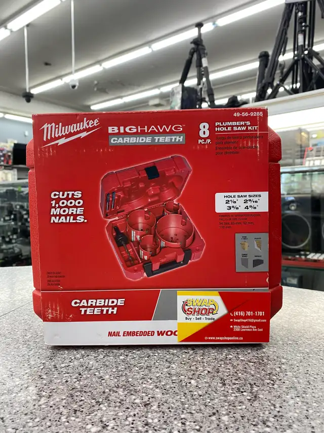 Milwaukee 49-56-9285 Plumbers Hole Saw Kit in Hand Tools in City of Toronto - Image 2