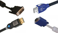 VGA DVI HDMI Display Port Computer Monitor Cables $8
