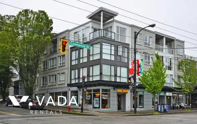 City View Terraces 2 BR APT Rental 402-1718 Venables St Vancouver: VADA This top floor two bedroom a...
