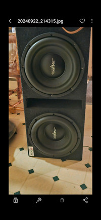 2 12" Skar audio subs 1500 rms amp 0ga wiring loc $800 Truro Nova Scotia Preview