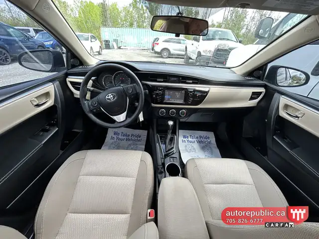 2014 Toyota Corolla LE Certified 114k Kms Well Maintained in Cars & Trucks in Barrie - Image 4