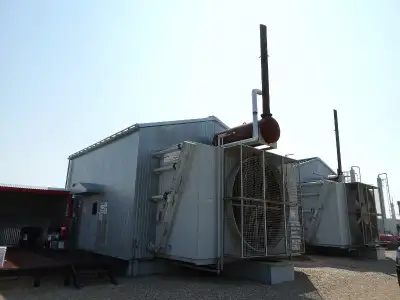 CAT G3512LE Gemini D602 2-Stg Sweet Compressor Package Located at 4-10-23-18 W3 near Lacadena, SK De...