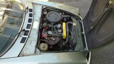 Fiat spider 2000 year 1979 de Californie entreposé dans garage, intérieur remis à neuf, ceintures de...