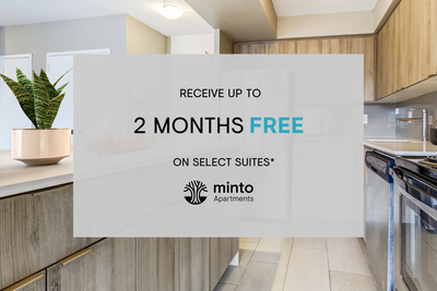 For a limited time only, enjoy 2 months free rent on select suites. Inquire today!* *On select suite...