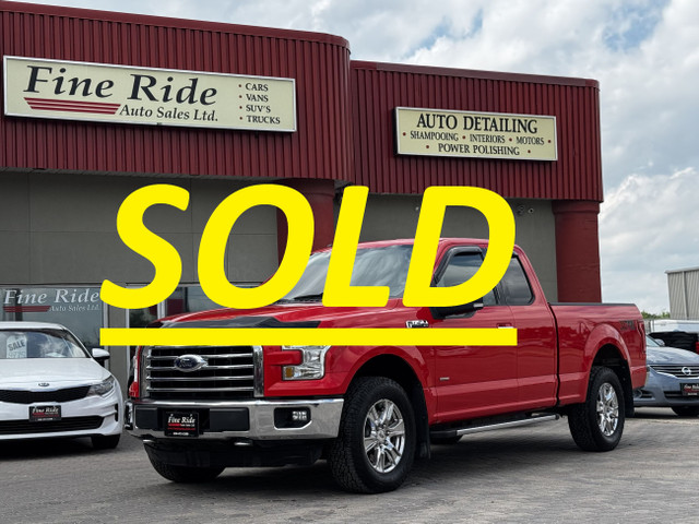 **SOLD** 2016 Ford F-150 XTR Super Cab 4X4 in Cars & Trucks in Winnipeg