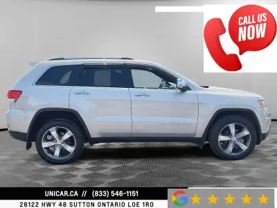 2015 Jeep Grand Cherokee Limited No Accidents Remote Starter Nav, View more