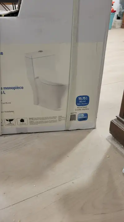 UberHaus toilet still in the box. 12 inch rough ins, View more