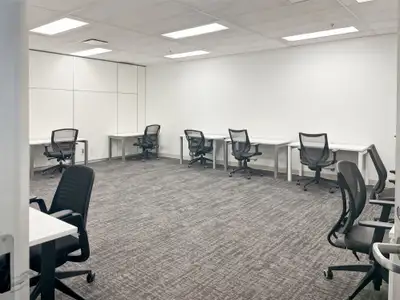 Access a bright and inspiring office space to rent designed to help teams of five to do their best w...