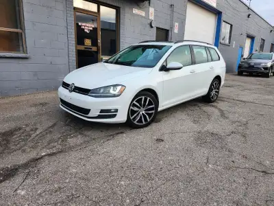 2016 VOLKSWAGEN GOLF SPORTWAGEN 1.8T engine push button start auto 165529km power windows power sunr...