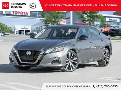Gun Metallic 2021 Nissan Altima 2.5 SR! We are the longest-standing Toyota Dealership in Toronto and...