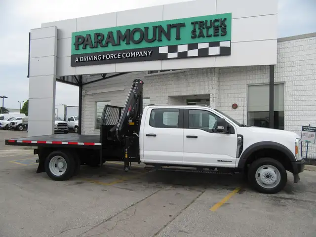 2023 Ford F-550 DIESEL CREW CAB 4X4 NEW KNUCKLE BOOM CRANE in Cars & Trucks in Oakville / Halton Region - Image 3