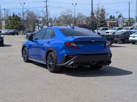 The pre-owned 2023 Subaru WRX Sport-Tech in WR Blue Pearl with a Black Alcantara interior delivers e... (image 3)