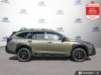 Recent Arrival! Green Metallic 2022 Subaru Outback Wilderness AWD Lineartronic CVT 2.4L DOHC 16V APP... (image 5)