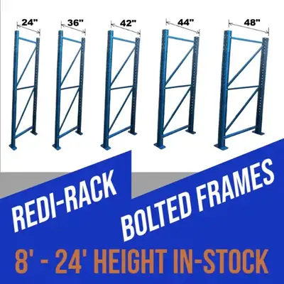 REDIRACK Bolted Style Uprights for Pallet Racking Storage Rack, View more