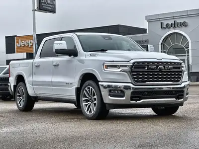 This One Owner 2025 RAM 1500 Limited Longhorn 4x4 Crew Cab 57 Box has the 3.0L I6 Ho Twin Turbo W/Es...