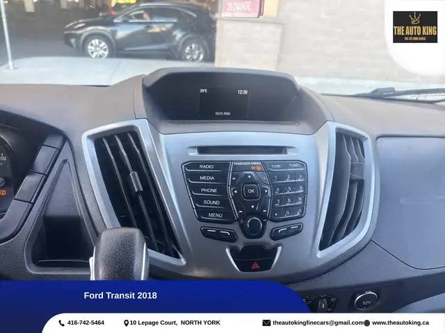2018 Ford Transit ROOF RACK **** POWER OUTLET **** REAR SHELVES in Cars & Trucks in City of Toronto - Image 17