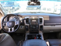 This 2014 Ram 3500 Longhorn is a local trade-in with two keys and lom km's, under the hood sits the... (image 2)