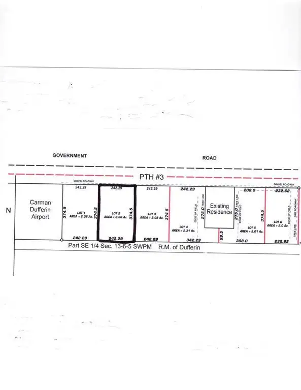 32070 Service W 3 Highway Dufferin, Manitoba in Land for Sale in Portage la Prairie - Image 3