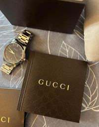 Authentic Gucci G-Timeless Watch; Stainless Steel