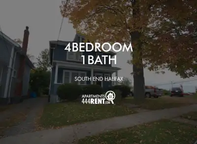 4 Bedroom House South End Halifax September 2025