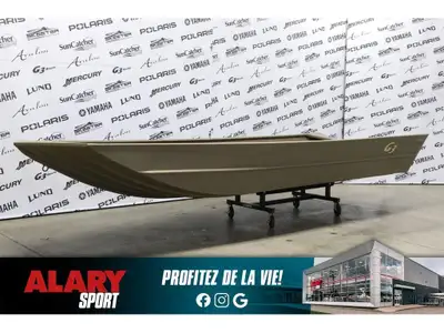 Welcome to Alary Sport Ontario G3 Boats 1860VBW JON BOAT 2026 Ce jon boat G3 1860VBW 2026 est dispon...