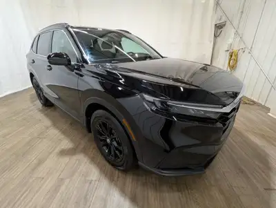 No Accidents! The 2025 Honda CR-V Sport AWD in a captivating black finish combines rugged performanc...