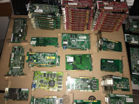 Large supply Video cards, tv tuners, network cards, etc.