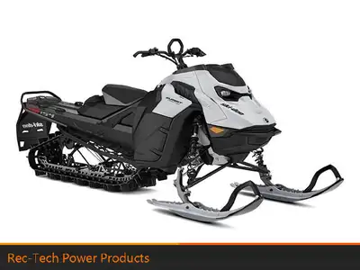 2026 Ski-Doo SUMMIT ADRENALINE 154 850 E-TEC PowderMax Light FlexEdge 2.5in. SHOT Catalyst Grey Intr...