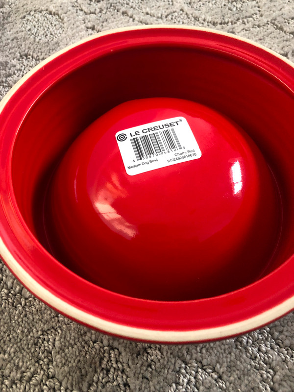 Ceramic dog bowls - La Creuset in Other in Thunder Bay - Image 2
