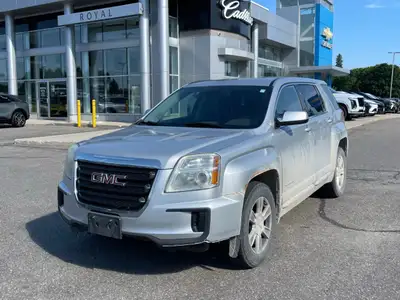 2016 GMC TERRAIN SLE | AS-TRADED, ONE OWNER, ACCIDENT-FREE, SUMMIT WHITE, BLACK CLOTH INTERIOR, 226k...