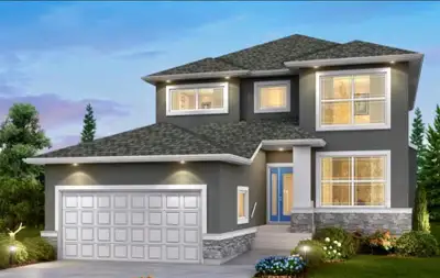 R15//West St Paul/To be custom build by Sterling Homes in MEADOWLANDS. Amazing contemporary style 25...
