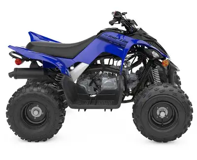 With a new 112cc engine, fuel injection, electric start and legendary Raptor styling, this youth ATV...