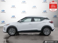 White 2025 Nissan Kicks Play SV FWD CVT with Xtronic 1.6L 4-Cylinder DOHC 16V APPLE CAR PLAY, HEATED... (image 1)