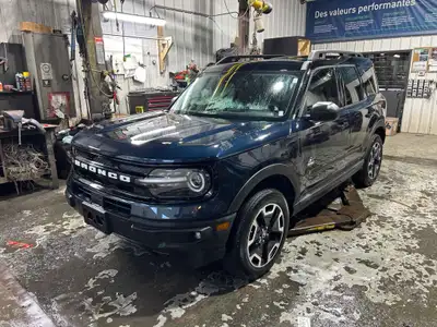 25-5523-22 FORD BRONCO SPORT 101417 km AIR BAGS DEPLOYE , AUTO EN MARCHE ,AUTO ACCIDENTE V.G.A , ,VO...