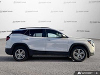 Experience the capable performance of the 2024 GMC Terrain SLE, a striking white Sport Utility ready... (image 7)