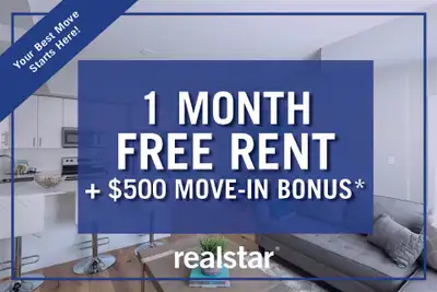 Bachelor apartments available in Kelowna at Glenmore Central! Current Incentives: 1 Month FREE Rent...