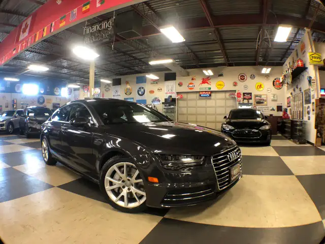 2017 Audi A7 TECHNIK AWD LEATHER SUNROOF NAV B/SPOT L/ASSIST