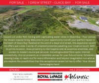 2.8Ac Vacant Land : Municipal Services Available : Glace Bay