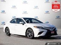 Recent Arrival! Wind Chill Pearl 2019 Toyota Camry Hybrid SE FWD CVT 2.5L I4 DOHC 16V APPLE CAR PLAY... (image 6)