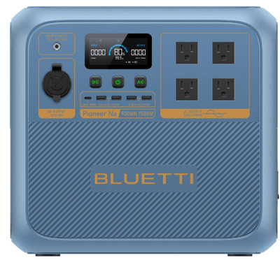 BLUETTI Pioneer NaSodium Portable Power Station 1500W 900Wh-NEW, View more