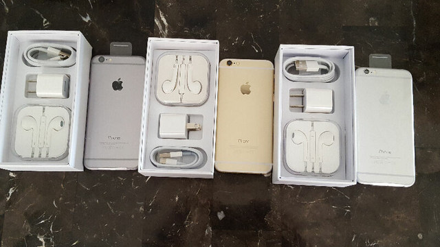 iPhone 6 & 6 Plus 6S & 6S Plus 16GB 32GB 128GB 1YR WAR & CHARGER in Cell Phones in Calgary - Image 2