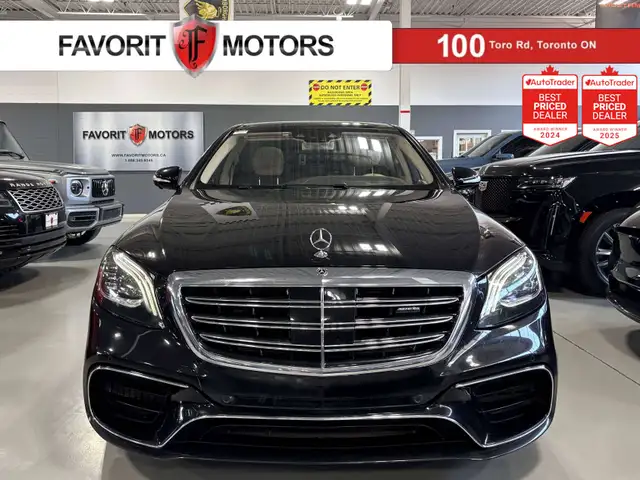2018 Mercedes-Benz S-Class S63 AMG|V8BITURBO|4MATIC+|MASSAGE|NAV