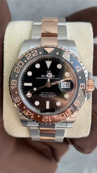 2025 Rolex GMT Master 2 TT “Rootbeer” (126713CHNR), View more