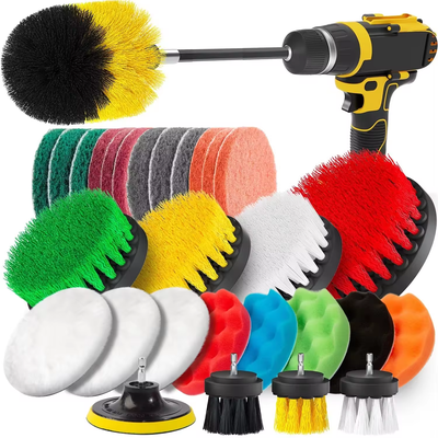 NEW 30 PCS DRILL POWER SCRUBBER BRUSH SET 30PDB, View more