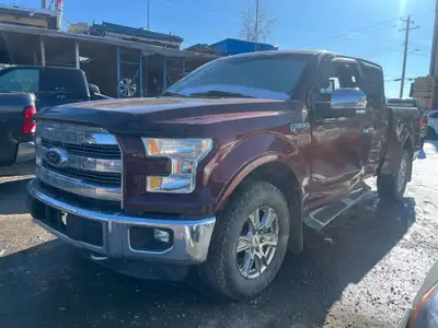 ALPHA AUTO PARTS 2015 F150 LARIAT 5.0L 197KM RUNS MINT NOT OUR ONLY FORD INSTOCK ASK US ABOUT ANY TR...